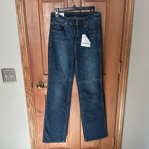 GAP Women's Straight Leg Jeans - Dark Blue